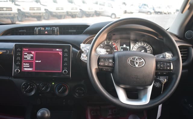 dash view interior 2022 Hilux