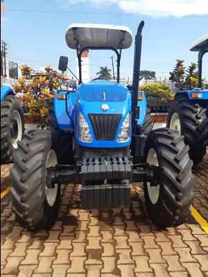 Front view of the New Holland TT4.90 tractor
