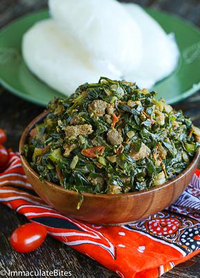 Sukuma Wiki/Collard Greens Dish