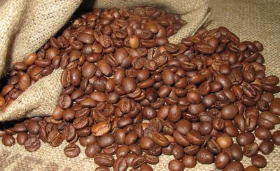 Rosted Uganda Arabica Coffee Grains